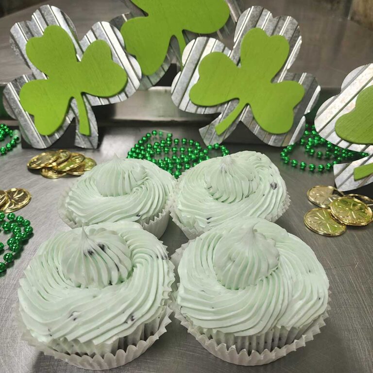 St. Patricks Themed Cupcakes - Gluten Free & Vegan